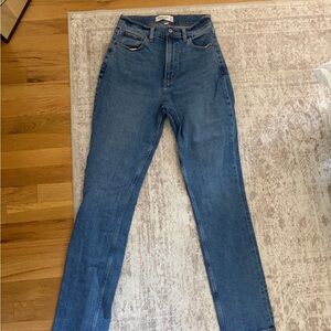 Abercrombie & Fitch High Rise Blue Jeans